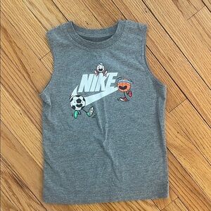 Nike Kids Gray Sleeveless Top